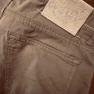 Jacob Cohen pantaloni in cotone + elastan Colore marrone Taglia W34