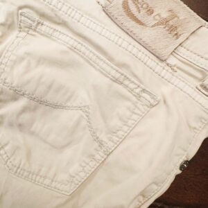 Jacob Cohen pantaloni in cotone + elastan Colore beige Taglia W38