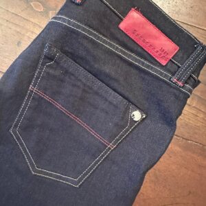 Tramarossa, blue jeans in denim di cotone+elastan Colore blu Taglia W35