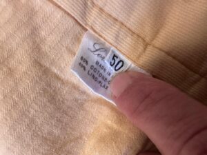 Loro Piana, shorts bermuda in cotone + lino Colore senape Tglia 50 IT - immagine 6