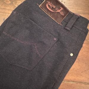 Jacob Cohen pantaloni in pura lana Colore blu scuro Taglia W36