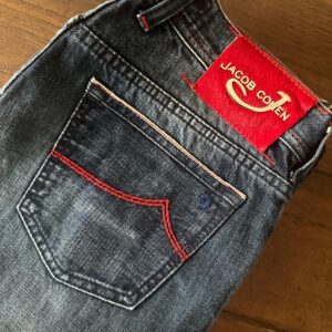 Jacob Cohen Limited Edition blue jeans in denim di puro cotone Colore blu Taglia W33