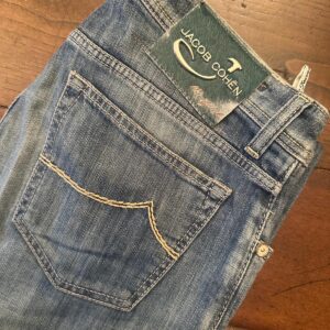 Jacob Cohen Limited Edition blue jeans in denim di cotone + elastan Colore blu Taglia W33