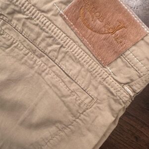 Jacob Cohen Academy pantalone in cotone + elastan Colore beige Taglia W33