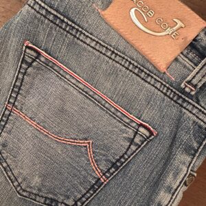 Jacob Cohen Limited Edition, blue jeans in denim di cotone COlore blu délavé Taglia W33