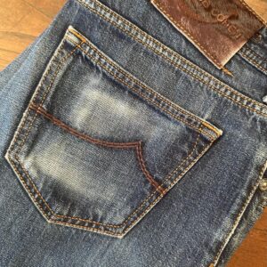 Jacob Cohen blue jeans in denim di puro cotone  Colore blu Taglia W33