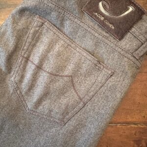 Jacob Cohen pantaloni in pura lana vergine Colore marrone Taglia W35