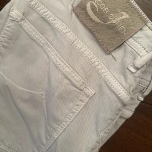 Jacob Cohen Academy pantaloni in cotone + elastan Colore grigio Taglia W33