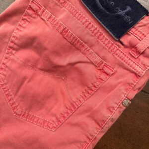 Jacob Cohen pantaloni in cotone + elastan Colore corallo Taglia W33