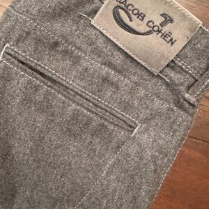 Jacob Cohen Academy pantaloni in pura lana Colore grigio scuro Taglia W33