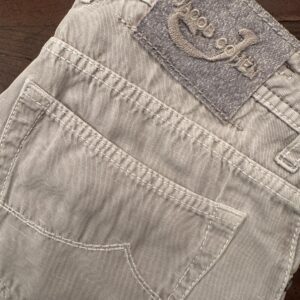 Jacob Cohen pantaloni in cotone + elastan Colore grigio Taglia W33