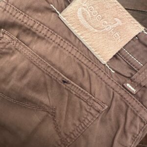 Jacob Cohen pantaloni in cotone+elastan  Colore tabacco Taglia W33