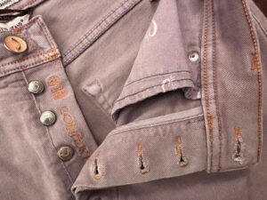 Jacob Cohen pantaloni in twill di caldo cotone+elastan Colore malva Taglia W36 - immagine 3