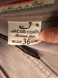 Jacob Cohen pantaloni in twill di caldo cotone+elastan Colore malva Taglia W36 - immagine 7