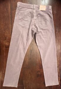 Jacob Cohen pantaloni in twill di caldo cotone+elastan Colore malva Taglia W36 - immagine 6