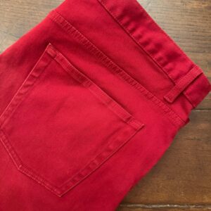 Loro Piana, pantaloni in caldo cotone  Colore bordeaux Taglia W38