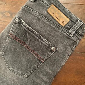 Tramarossa, blue jeans in denim di cotone+elastan Colore grigio Taglia W35