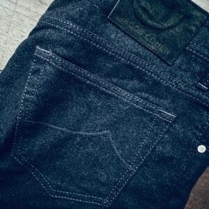 Jacob Cohen pantaloni in pura lana Colore blu Taglia W34