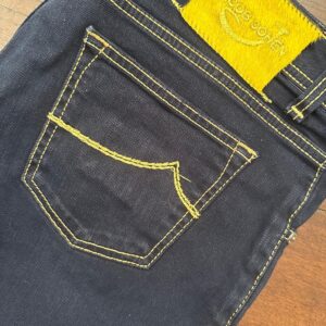 Jacob Cohen blue jeans in denim di cotone + elastan Colore blu scuro Taglia W35