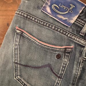 Jacob Cohen Limited Edition Blue jeans in denim di cotone+elastan Colore blu Taglia W30