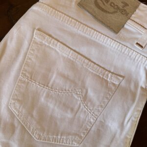 Jacob Cohen, pantaloni in cotone + elastan Colore bianco Taglia W34