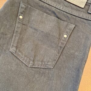 Gucci, blue jeans in denim di cotone Colore nero Taglia 50 IT Nuovi !