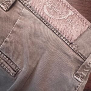 Jacob Cohen Academy, pantaloni in cotone+elastan Colore beige scuro Taglia W34