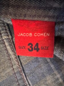 Jacob Cohen pantaloni in caldo cotone Tartan a fondo azzurro/marrone W34 - immagine 7