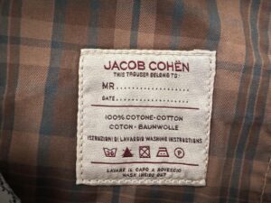 Jacob Cohen pantaloni in cotone Tartan a fondo marrone W34 - immagine 8
