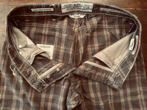 Jacob Cohen pantaloni in cotone Tartan a fondo marrone W34 - immagine 4