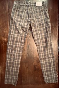 Jacob Cohen pantaloni in cotone Tartan a fondo marrone W34 - immagine 6