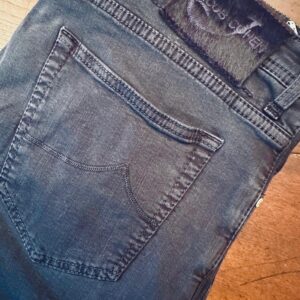 Jacob Cohen pantaloni in cotone+elastan Colore blu scuro Taglia W33