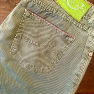 Jacob Cohen pantaloni in puro cotone Colore verde militare Taglia W34