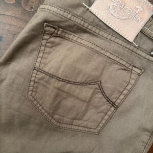 Jacob Cohen pantaloni in cotone+elastan Colore tabacco Taglia W34