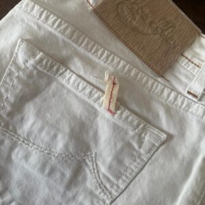 Jacob Cohen, pantaloni in cotone + elastan Colore bianco Taglia W34