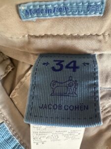 Jacob Cohen Academy, pantaloni in cotone+elastan Colore beige W34 - immagine 7