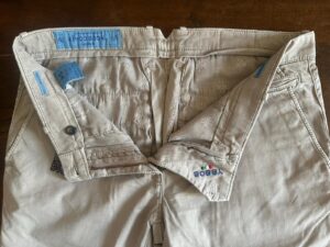 Jacob Cohen Academy, pantaloni in cotone+elastan Colore beige W34 - immagine 4