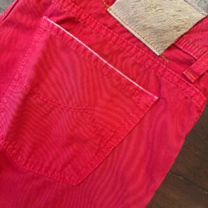 Jacob Cohen pantaloni in puro cotone Colore rosso Taglia W38