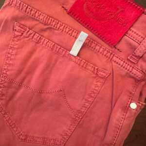 Jacob Cohen, pantaloni in cotone + elastan Colore rosso Taglia W34