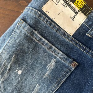 Dsquared2, blue jeans in denim di cotone + elastan Colore blu Taglia 50 IT