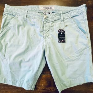 Jacob Cohen, shorts bermuda in cotone + elastan  Colore azzurro Taglia W40