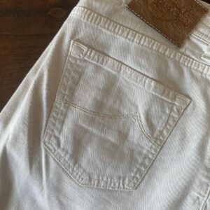 Jacob Cohen, pantaloni in cotone+elastan Colore bianco Taglia W34