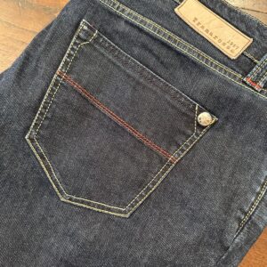 Tramarossa, blue jeans in denim di cotone+elastan Colore blu Taglia W40