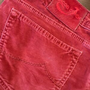 Jacob Cohen, pantaloni in cotone+elastan Colore bordeaux Taglia W38