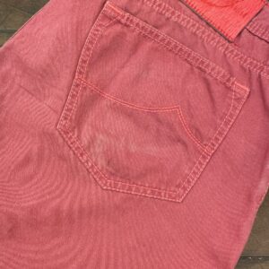 Jacob Cohen pantaloni in puro cotone Colore rosso Taglia W40 - Nuovi !!