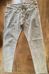 Jacob Cohen pantalone in caldo cotone+elastan Fantasia blu/grigio Taglia W37 - immagine 6