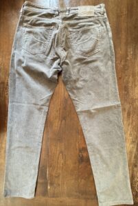 Jacob Cohen pantalone in caldo cotone+elastan Fantasia blu/grigio Taglia W37 - immagine 7