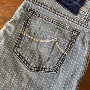 Jacob Cohen jeans in denim di cotone+elastan Gessato blu Taglia W34
