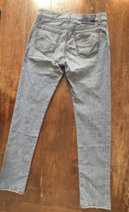 Jacob Cohen jeans in denim di cotone+elastan Gessato blu Taglia W34 - immagine 9