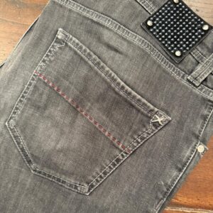Tramarossa blue jeans in denim di cotone+elastan Colore grigio scuro Taglia W38